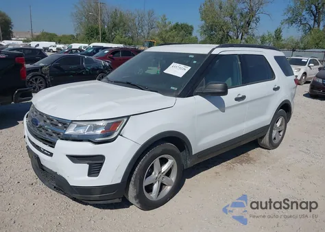 2018 Ford Explorer z USA, uszkodzony, nr VIN 1FM5K7B89JGC90349